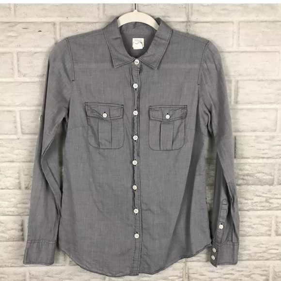 J. Crew Factory Tops - J. Crew Women's The Perfect Shirt Size XS